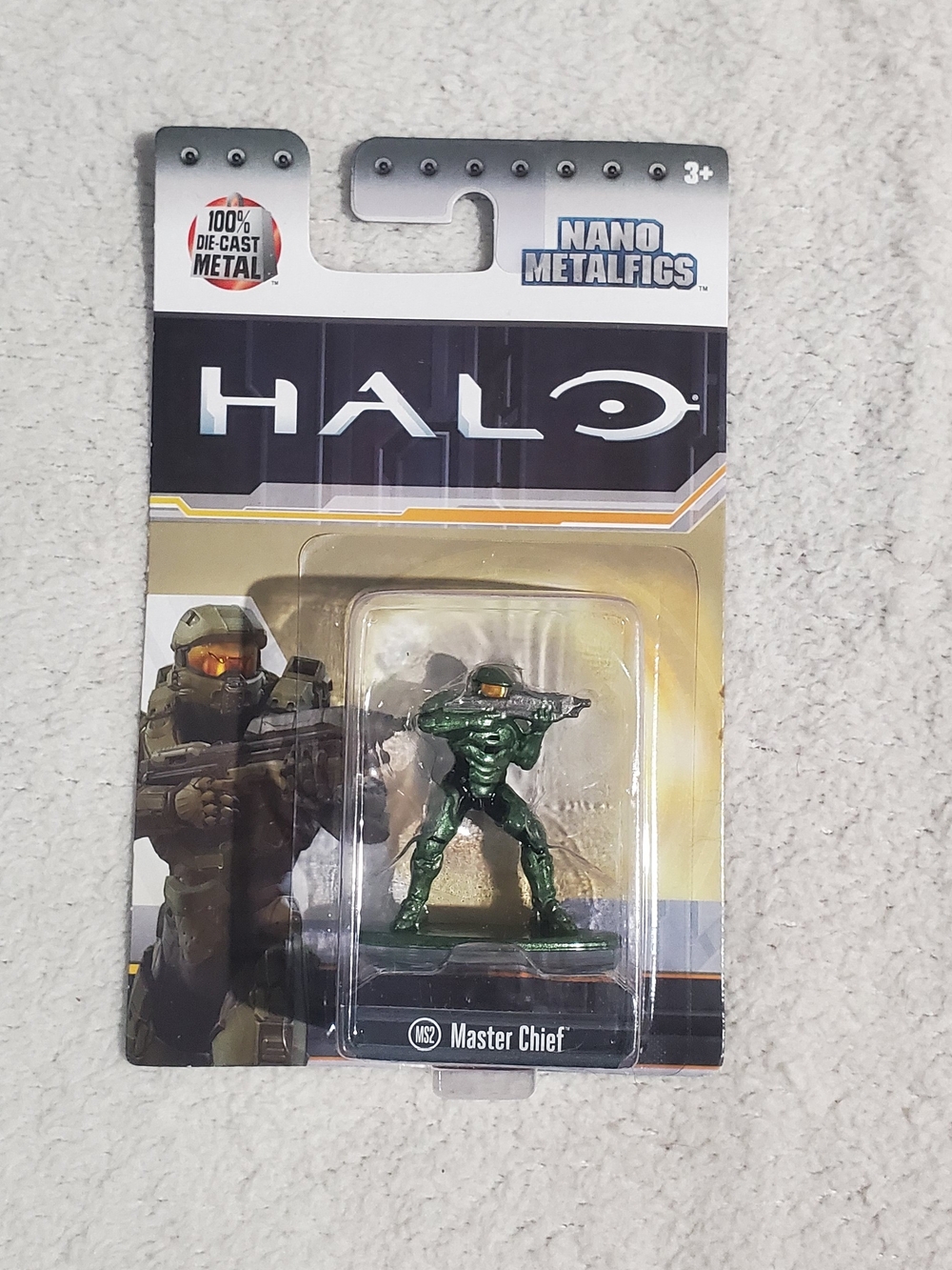 Halo Master Chief Green Nano Metalfig Die-Cast Figure
